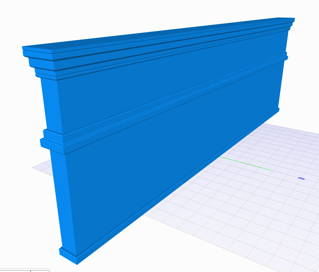 sw-jscad demo - wall